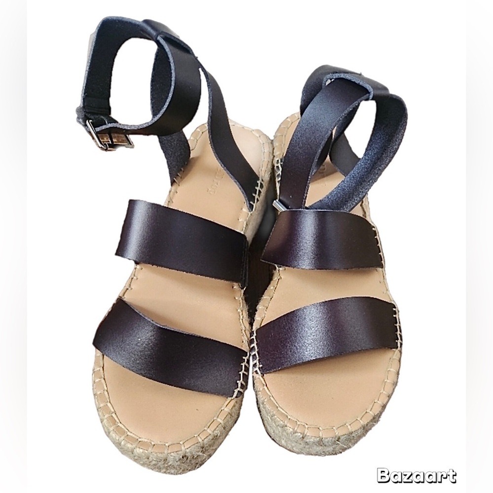 Women's Black Espadrille Sandals